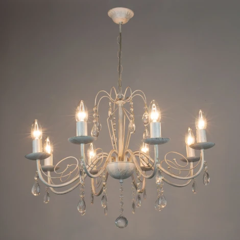 Подвесная люстра De City Лада 442011008 (220V, подвески, на цепи, подсвечник, свеча)