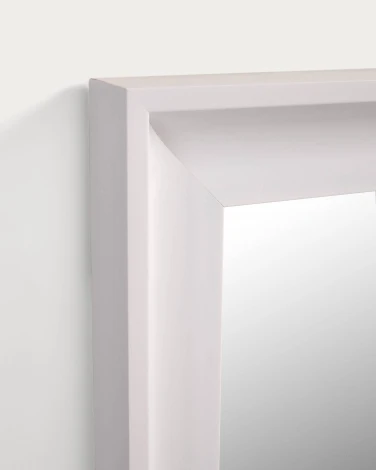 Настенное зеркало La Forma (ex Julia Grup) Romila (Белый/ Пластик,Дерево,Полистирол,Стекло,МДФ)