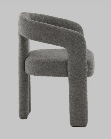 Стул Болинджер букле темно-серый Stool Group арт.УТ000041355