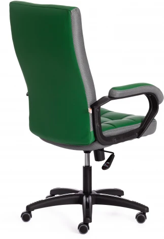 Кресло TRENDY (22) кож/зам/ткань, зеленый/серый, 36-001/12 Tetchair 19519