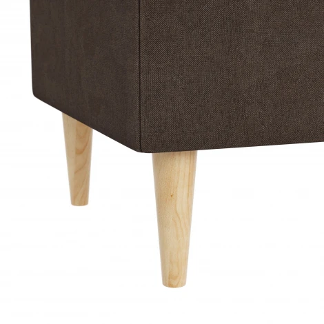 Пуф коричневый D1 Бенон AAA41661003