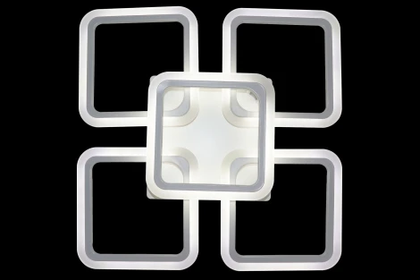 Потолочная люстра ярусная Natali Kovaltseva LED HIGH-TECH LAMPS 82022 (регулировка яркости, 220V, пульт управления)