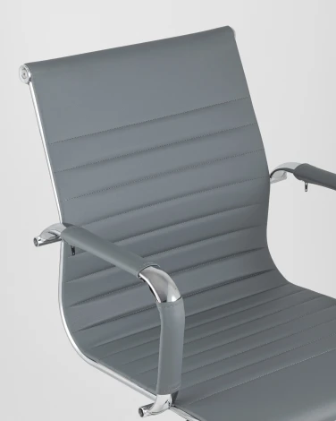 Кресло офисное TopChairs City S серое УТ000001924