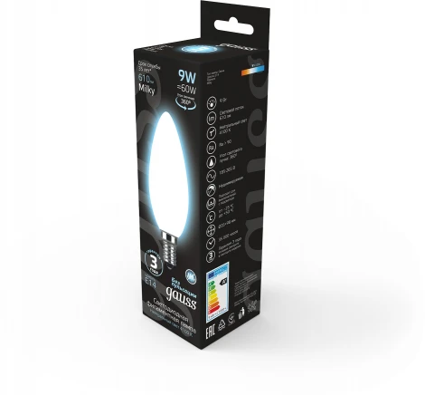 Лампочка светодиодная филаментная Gauss 103201209