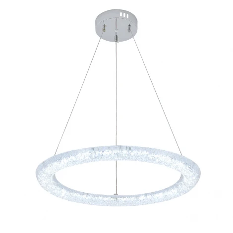 Подвесной светильник с пультом светодиодный в форме кольца Escada Horda 10293/1LED (регулировка яркости, 220V, на тросе, кольцо)