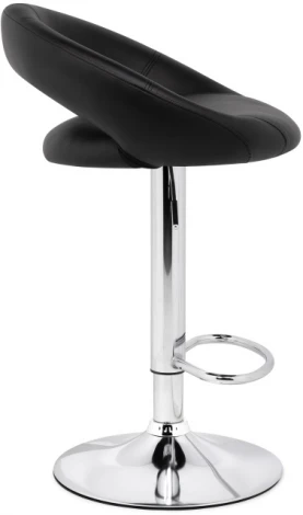 Барный стул Woodville Oazis black / chrome 15501