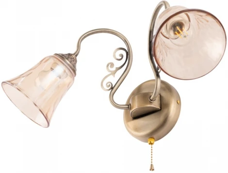 Бра с выключателем Arte Milano AM340800 340800/2W AB (220V)