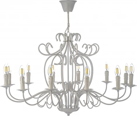 Подвесная люстра Arti Lampadari Amaro E 1.1.12 W (220V, на цепи, подсвечник, свеча)