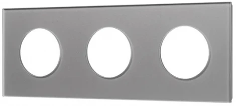 Рамка стеклянная FRM-GLARE-GC-3-GR (Arlight) 043840