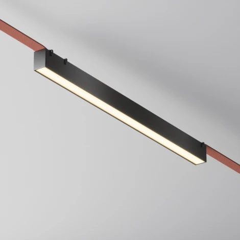 Трековый светильник ременной Maytoni Basis Parity TR129B-24W3K-B 48V 3000K 24Вт черный (LED)