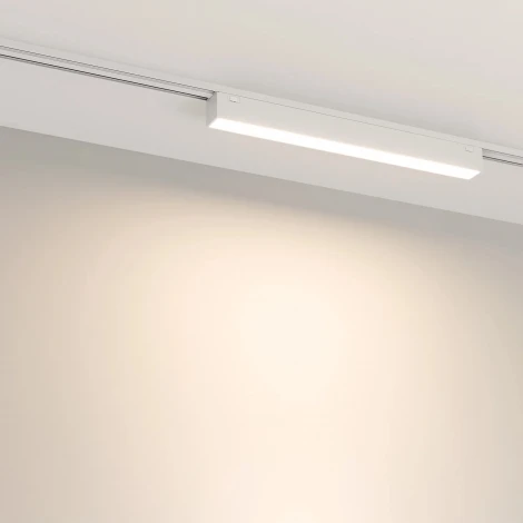 светильник магнитный MAG-VIBE-FLAT-L293-12W Warm3000 (WH, 100 deg, 48V) (Arlight, IP20 Металл) 044433