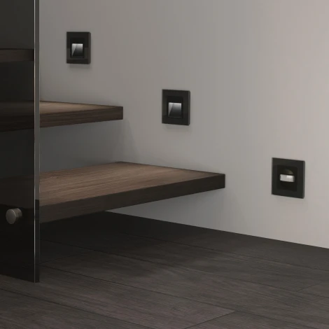 Датчик движения 500 Вт, двухпроводный (черный) Werkel W1155108 (a054898)