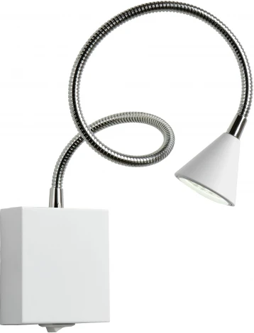 Настенный светильник Lucide Buddy 18293/03/31 (LED, 220V, выключатель, круглые)