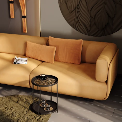 Столик журнальный Sheffilton SHT-CT82 черный муар 5272133201