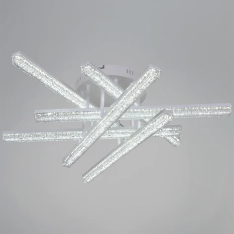 Потолочная люстра светодиодная на штанге с регулировкой цветовой температуры, яркости и ночным режимом Reluce 78290-0.3-06 WH