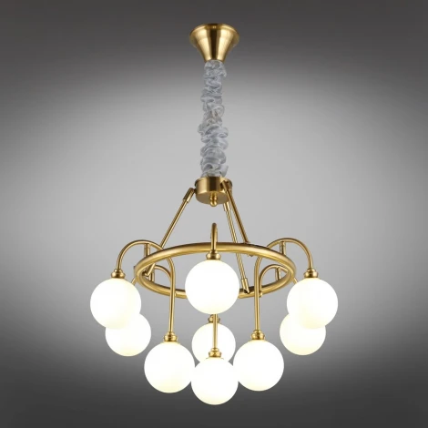 Подвесная люстра Aployt Eloiz APL.839.03.09 (220V, на цепи, шарики)