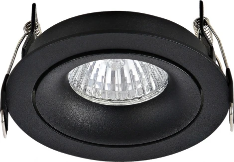 Встраиваемый светильник Donolux Saturn DL18412/01TR Black (220V)