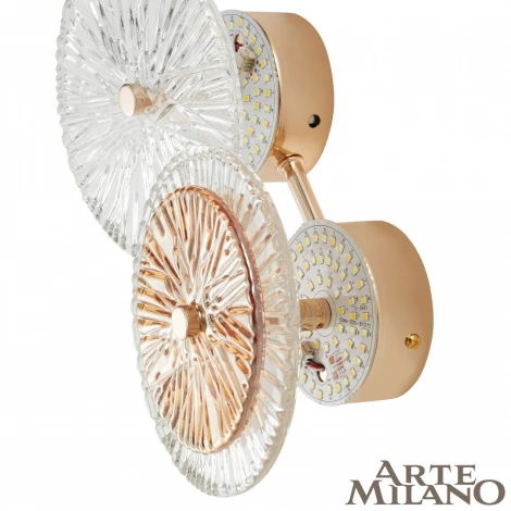 Настенный светильник Arte Milano 2.1252B.D150.H280.LED G (220V, круглые)