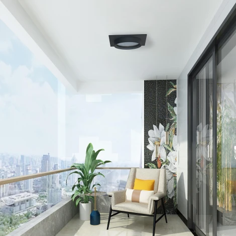 Потолочный светильник встраиваемый Favourite Umbra 4673-1U (220V, IP44)