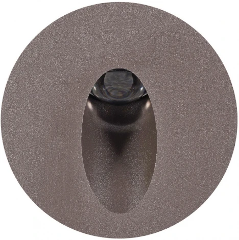 Встраиваемая подсветка ступеней лестницы светодиодная AM Group AM9 AM98LG-3227 COFFEE 4000K (220V, круглые)