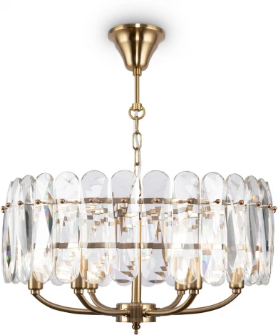 Подвесная люстра Maytoni Suite MOD122PL-06BS (220V, на цепи, круглые)