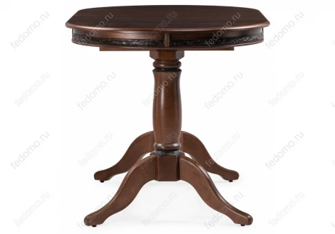 Деревянный стол Woodville Джил орех / коричневая патина 450821