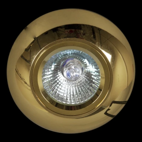 Встраиваемый точечный светильник Reluce 05015-9.0-01 MB MR16 GD (5015/MB) (12V, круглые)