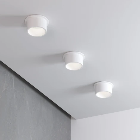 Светильник встраиваемый Elektrostandard Moll 25004/01 GU10 белый (220V, круглые)