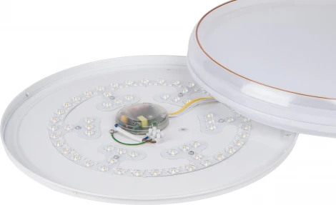 Потолочный светильник круглый светодиодный с пультом регулировкой цветовой температуры и яркости ЭРА SPB-6-80-RC Solar RGBD (220V, круглые)