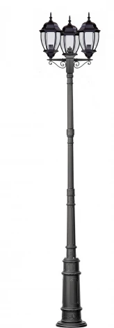 Наземный фонарь Oasis Light ARSENAL L 91210LB E7 02 Bl (220V, фонарь, IP44)