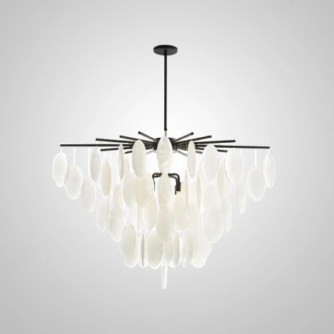 Потолочная люстра на штанге Ritta D68 Black By ImperiumLoft Ritta01 (220V)