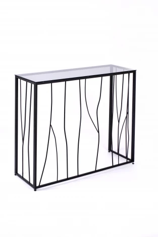 Консольный стол AllConsoles 1021-CB grey черный муар