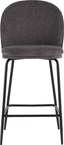 Стул полубарный Stool Group Echo темно-серый