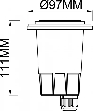 Уличный встраиваемый светильник Deko-Light Aton 730474 (220V, круглые, IP67)