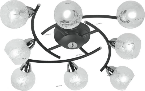 IDLamp 382 382/8PF-Blackchrome