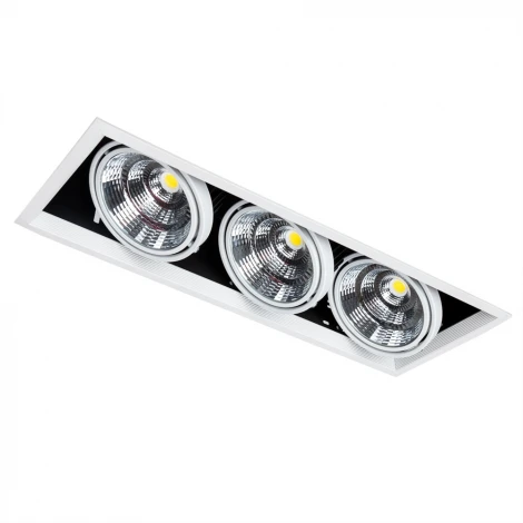 Встраиваемый точечный светильник Arte Lamp Merga A8450PL-3WH (LED, 220V)