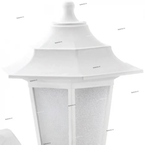 Бра уличное Horoz Бегония, 1 плафон, белый