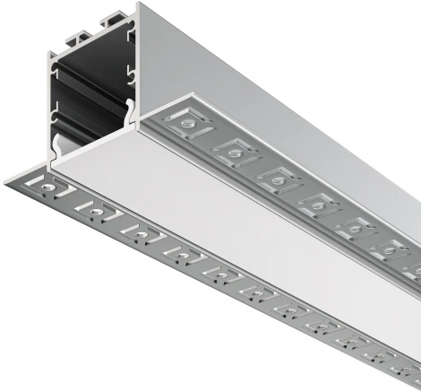 Алюминиевый профиль скрытого монтажа 71x35 Maytoni Led Strip ALM-7135-S-2M