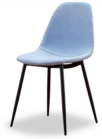 Стул DC-350 голубой/черный