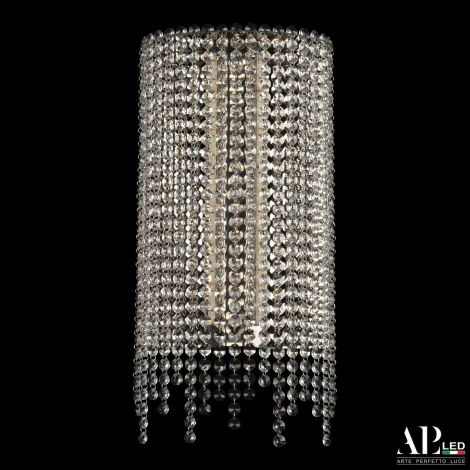 Бра светодиодное хрустальное APL LED Sicilia SH500.B5.25-45.B.Ni.4000 (220V)