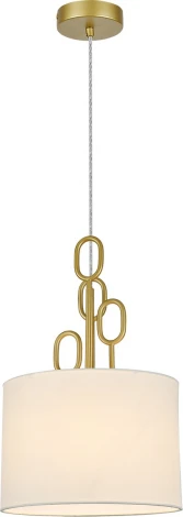 Подвесной светильник (13026/1P Gold) Indigo Amali V000478 (220V, на проводе, круглые)