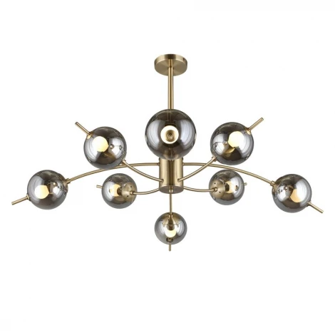 Потолочная люстра на штанге Omnilux Rosolina OML-57207-08 (220V, шарики)