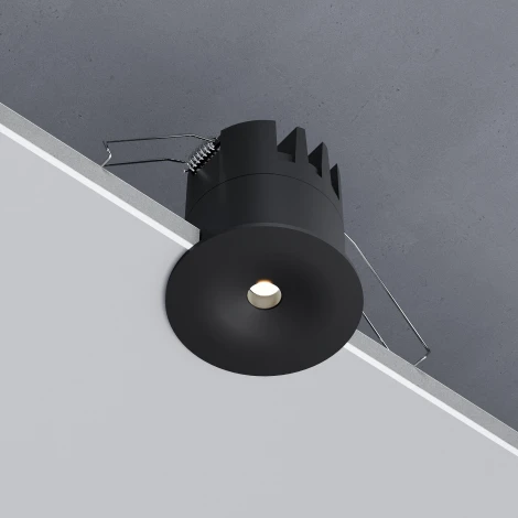 Светильник встраиваемый светодиодный Elektrostandard Binnie 15275/LED 12W 4000K черный