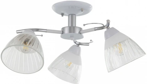Потолочная люстра на штанге Arte Milano Napoli 320306/3 WT+CR (220V)