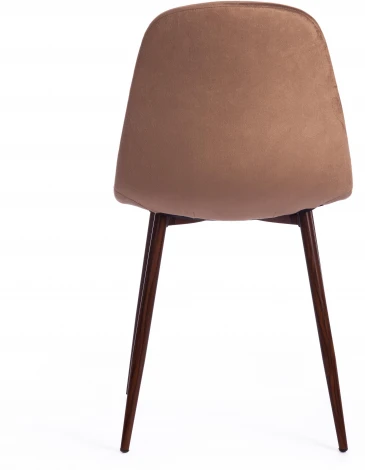 Стул BREEZE (mod. 4724) / 2 шт. в упаковке Tetchair (Вельвет,Металл/Коричневый,Орех) арт.24464
