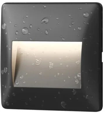Подсветка ступеней лестницы встраиваемая Denkirs Helm DK1210-BK (LED, 220V, IP65)