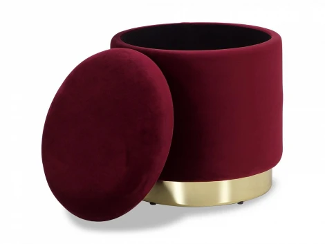 Пуф Self ОГОГО 571902 (бордовый)
