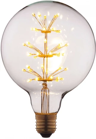 Светодиодная лампочка Эдисона груша E27 3W Loft It Edison Bulb G12547LED