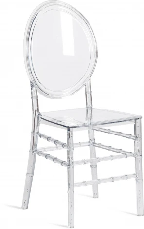 Стул MEDALION (mod. 921) / 1 шт. в упаковке (Пластик /Прозрачный)