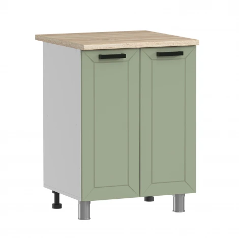 ГК Аленушка 1,6м Лилия Фиcташка/Фисташка, черный (без столешницы)